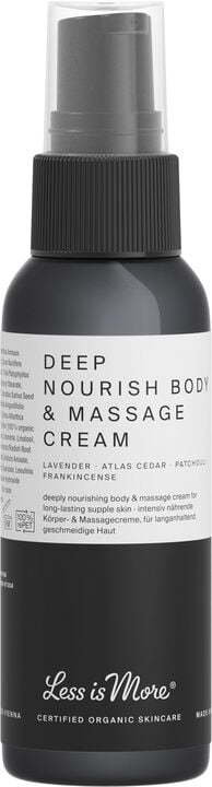Organic Deep Nourish Body & Massage Cream lavender