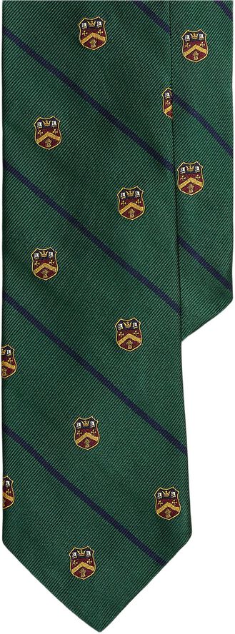 Striped Silk Repp Club Tie
