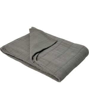 Cozy bedspread stonewashed