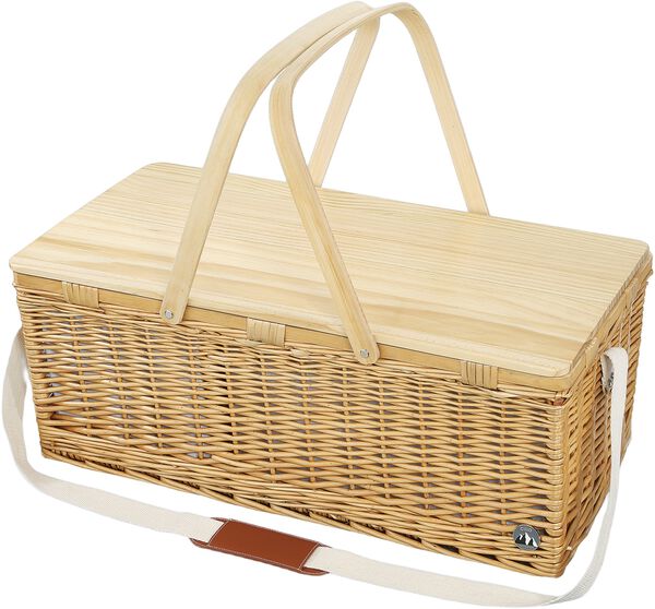 Picnickurv PALERMO m/tilbehør 4 pers.