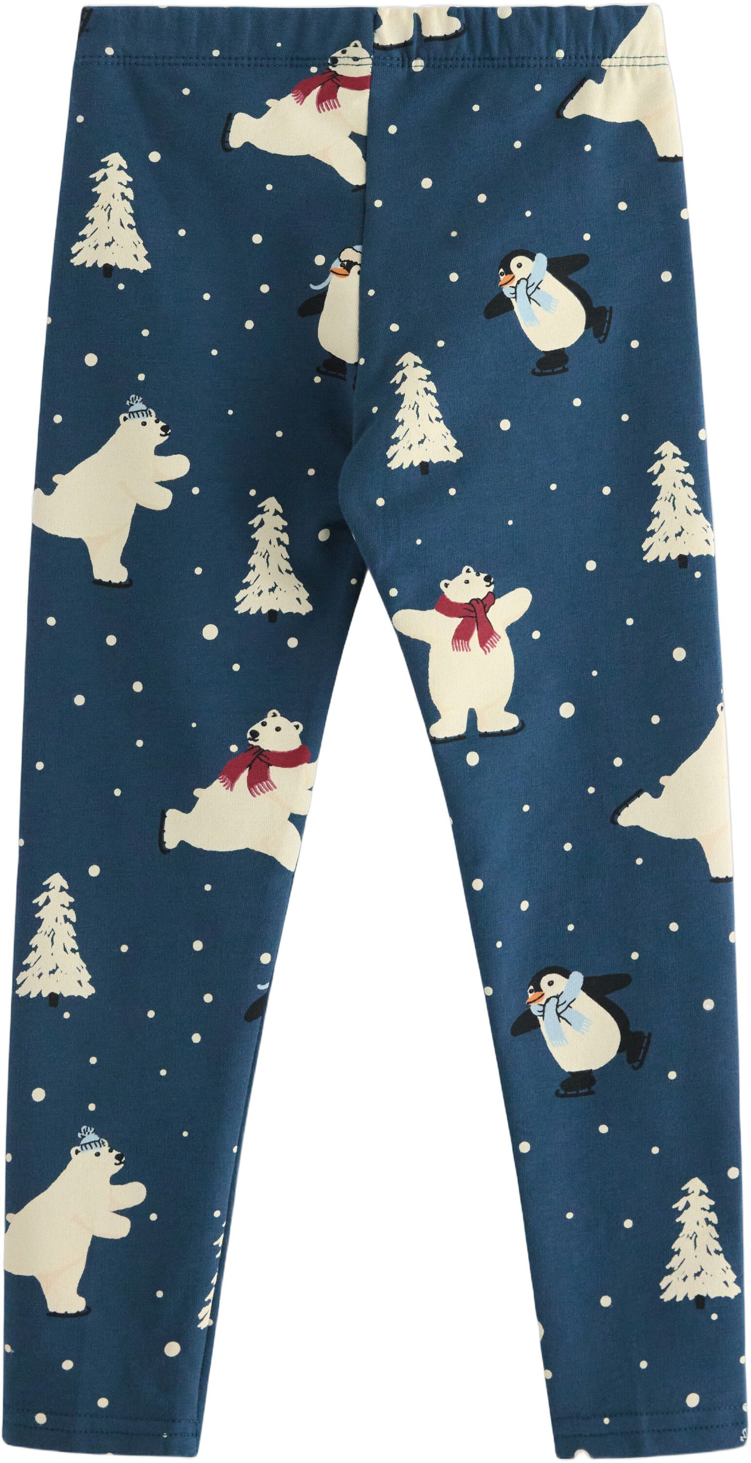 Leggings in cotton jersey with soft