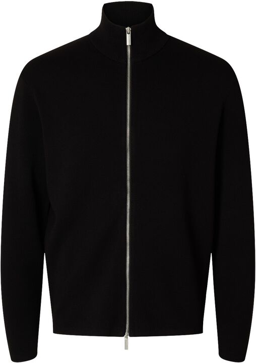 SLHTELLER FN RELAXED ZIP CARDIGAN N