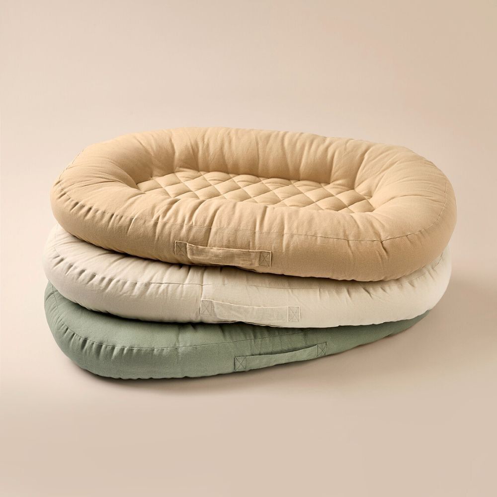 COCOON Amazing Maize babynest - Seagrass