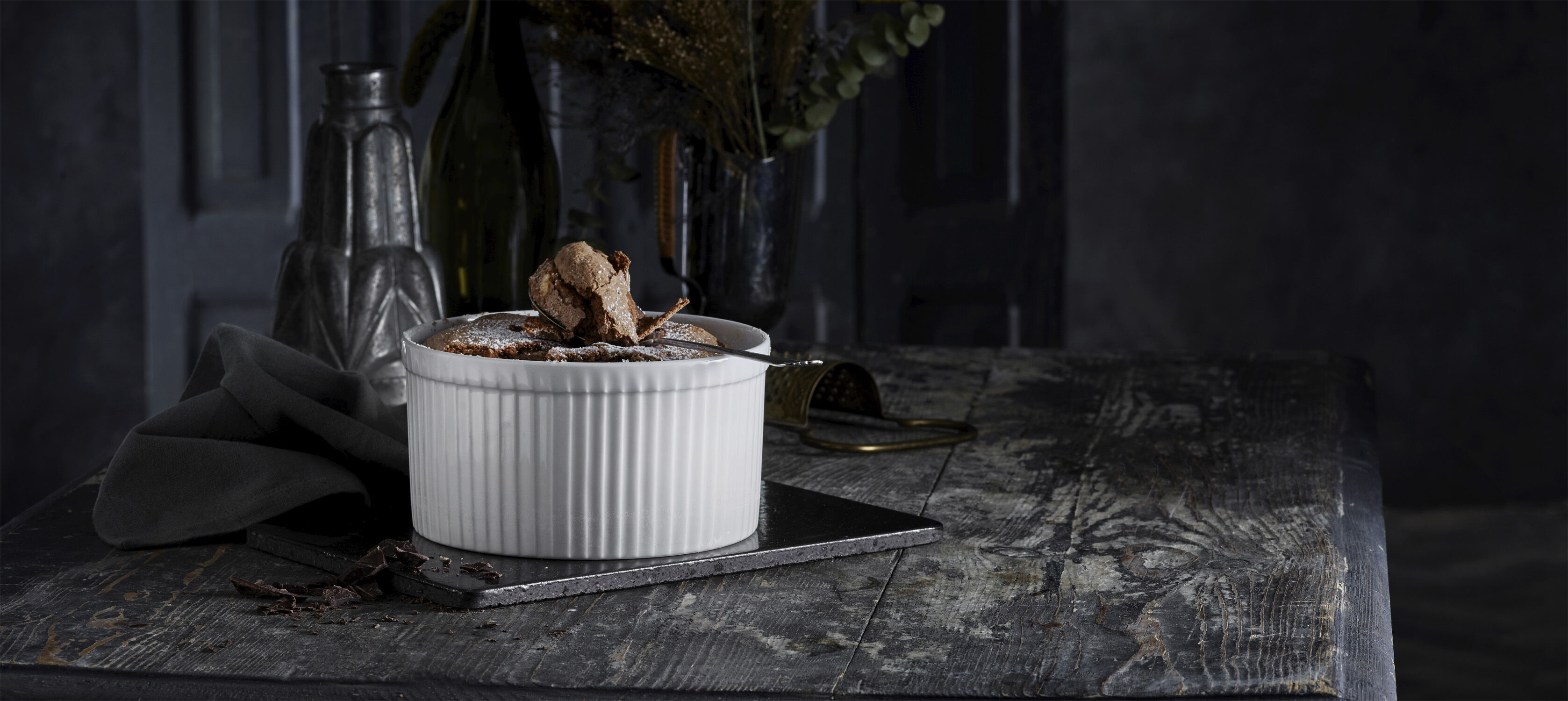 "Ramekin h&Atilde;&para;g extra 1,8 liter Serie Originale18,5 x 9,7 cm Vit"