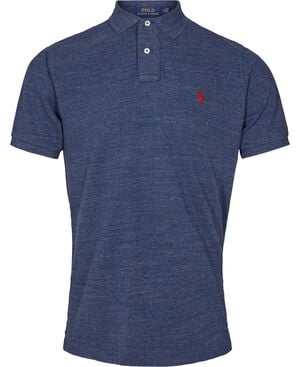 Slim Fit Mesh Polo Shirt