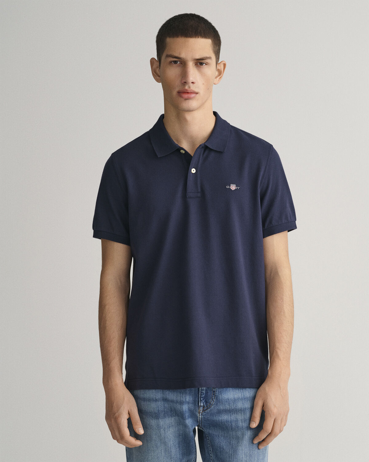 REG SHIELD SS PIQUE POLO