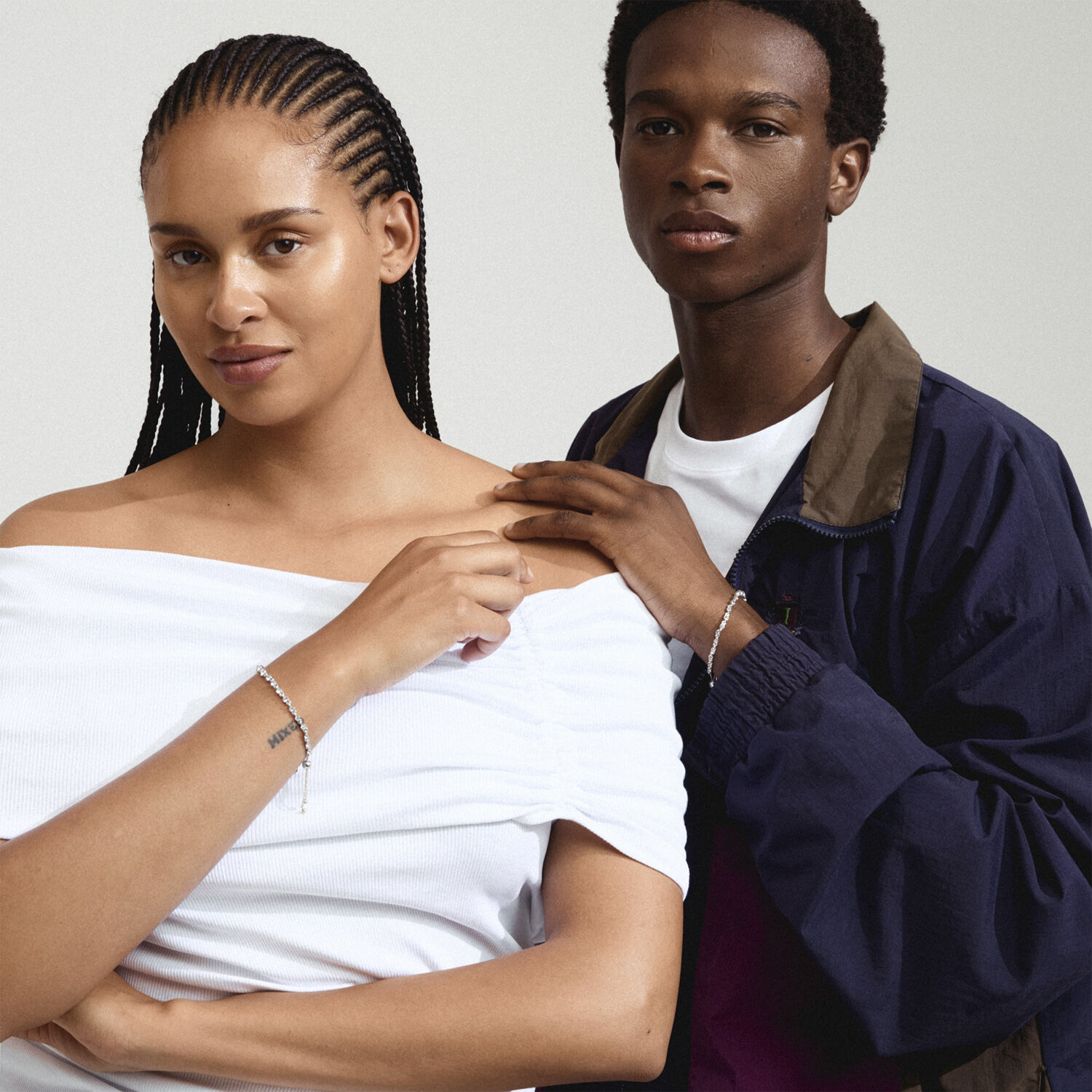 IMOGENE bracelet silver-plated