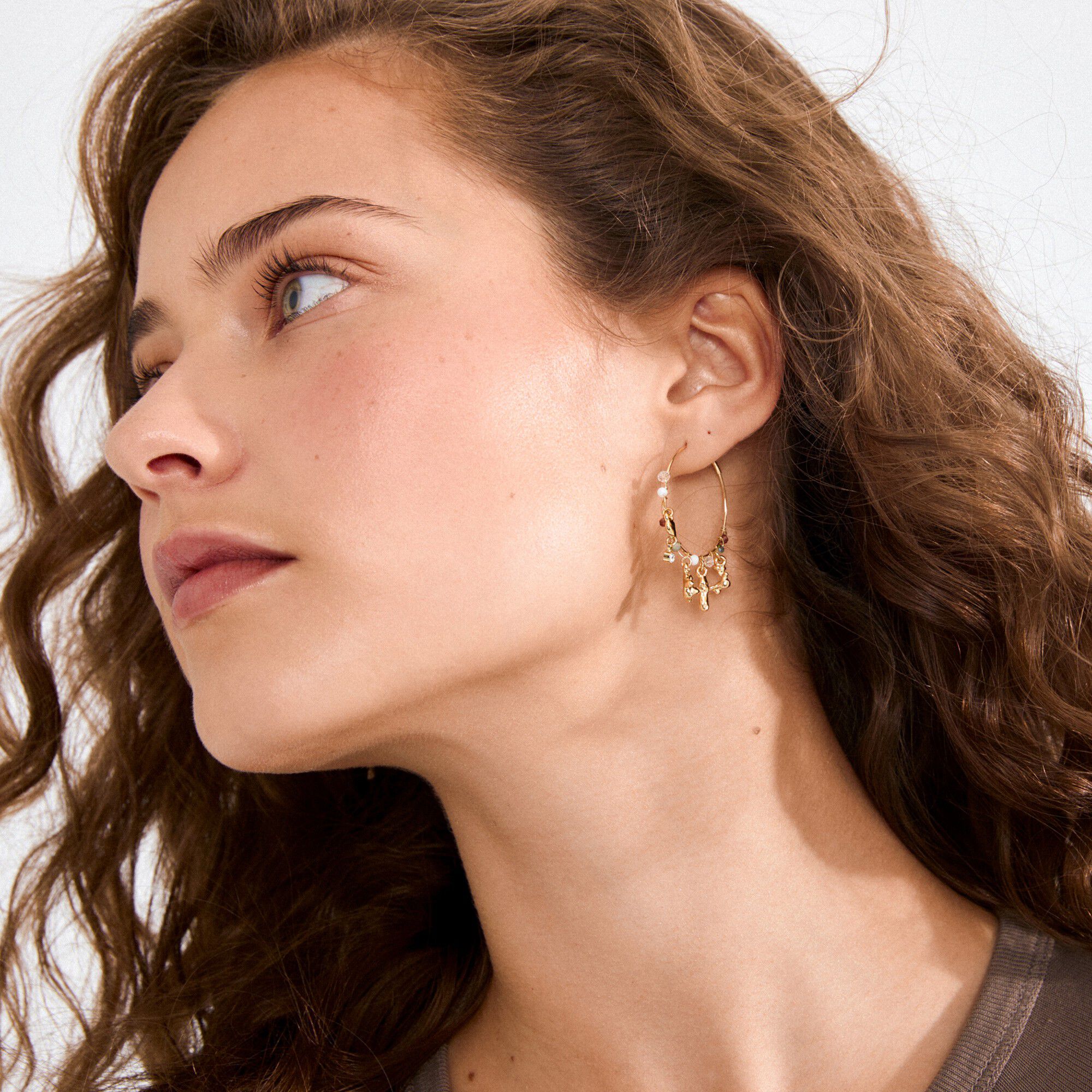 TOVIN earrings gold-plated