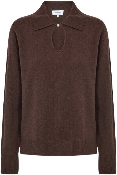 LR-ELOISE 13 Strik M&oslash;rk brun