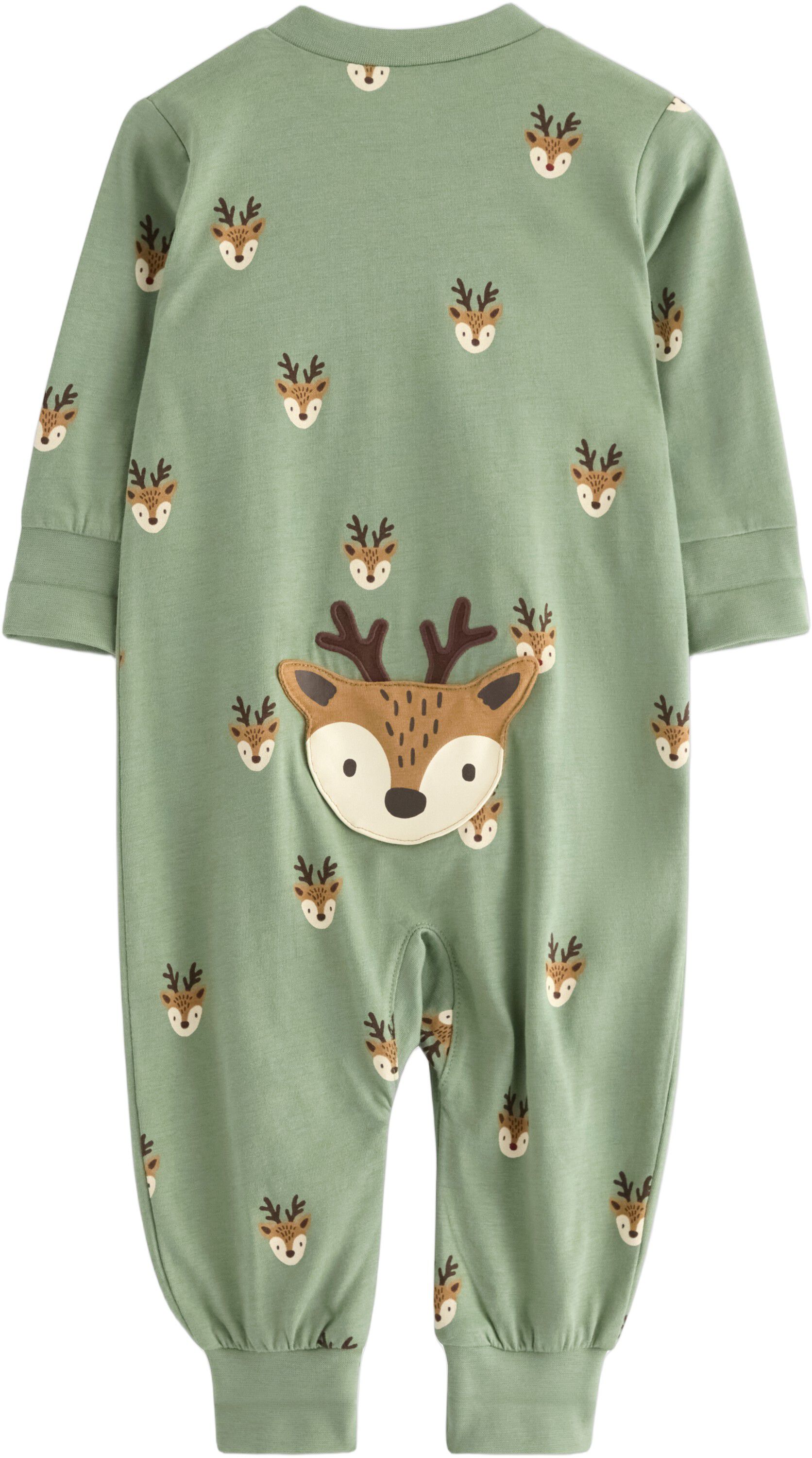 Hyggelig pyjamas i bl&oslash;d bomuld med