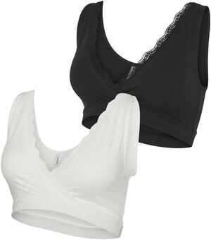 MLHELENA CROSSY LACE BRA 2F 2-P NOO