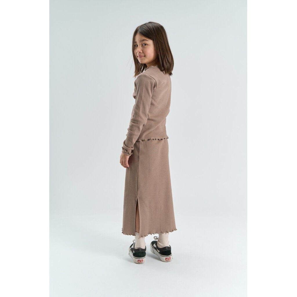 Tnyanna Long Rib Skirt