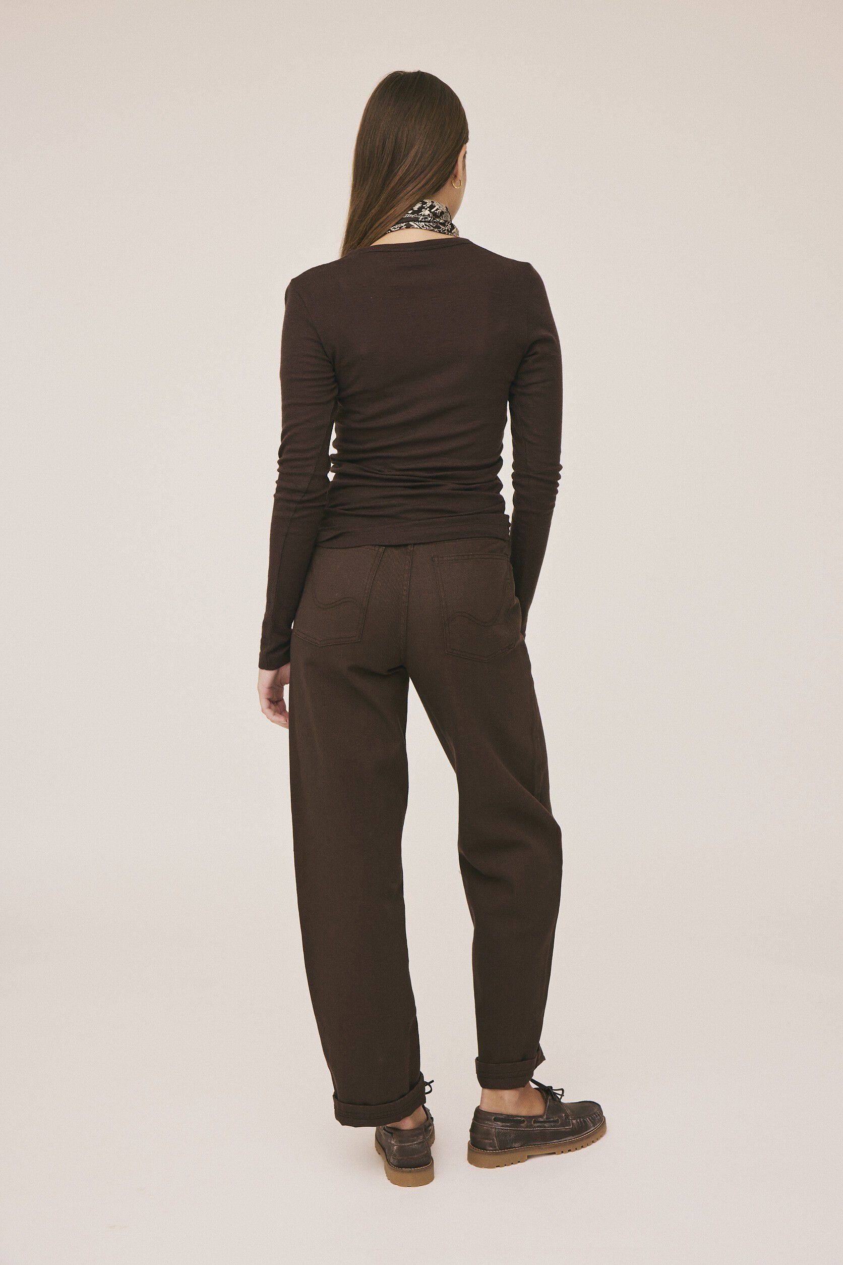 Emma M125 Barrel jeans - 100% &Oslash;kologisk bomuld GOTS