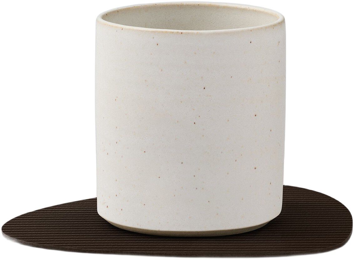 Glass Mat Curve Corduroy Hazel