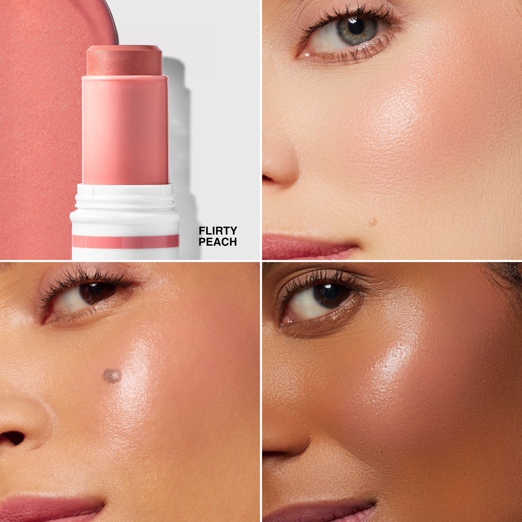 Highlighter & Blush Stick Duo Color Pop Holiday Cracker