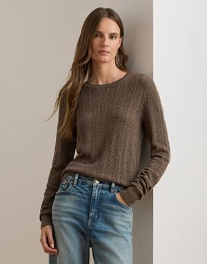 COTTON MODAL-LS SWEATER