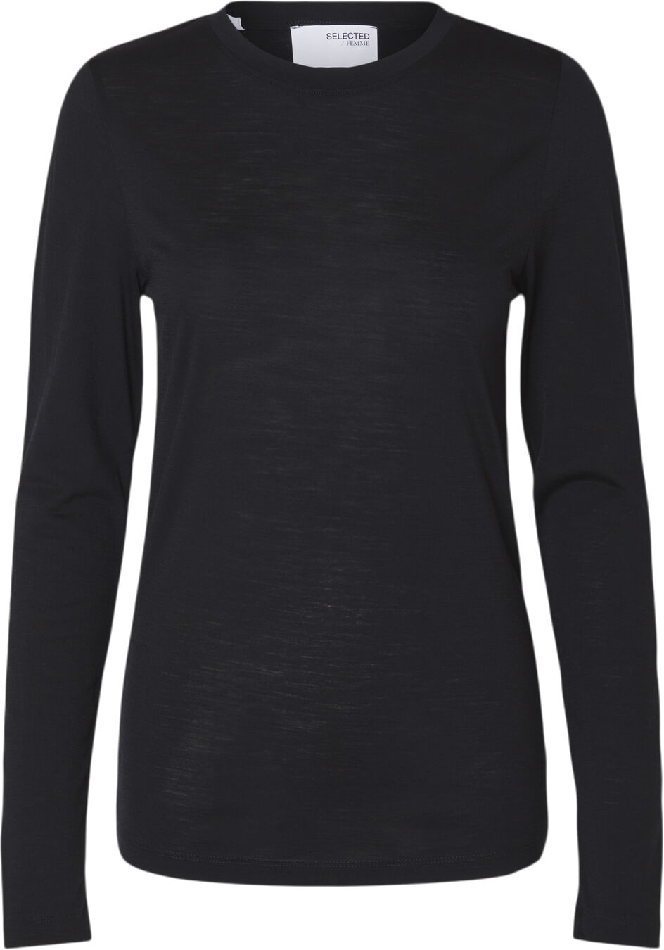 SLFWOLA LS 100% WOOL O-NECK NOOS