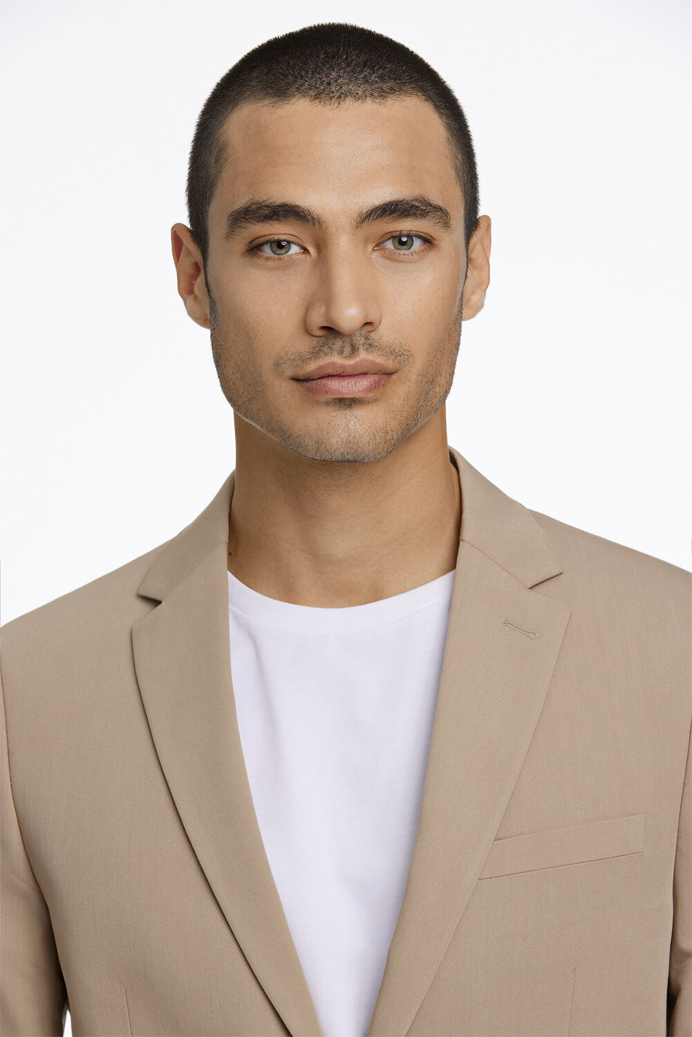 Fine twill stretch suit