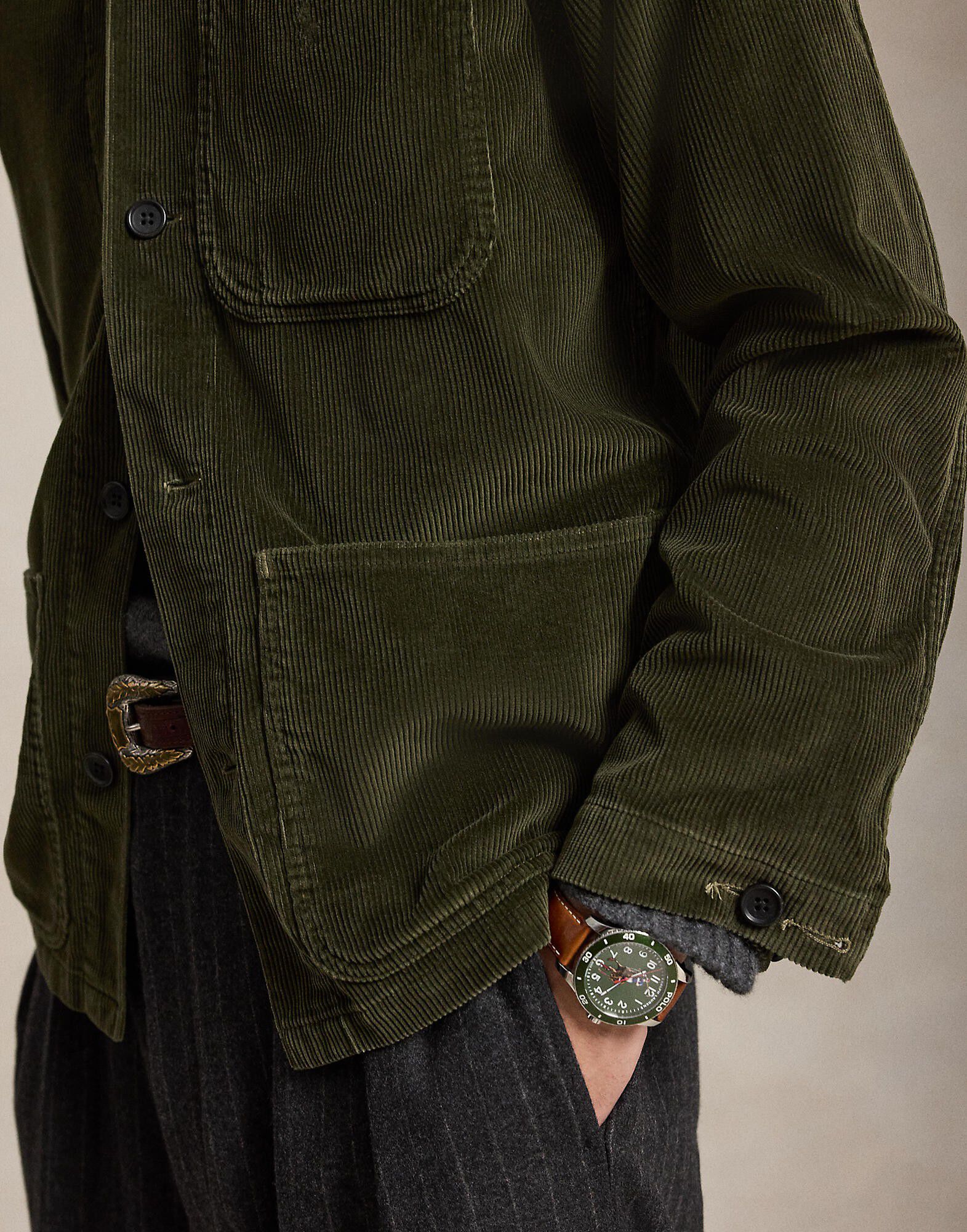 32/2 10W CORDUROY-WVN-SHIRT