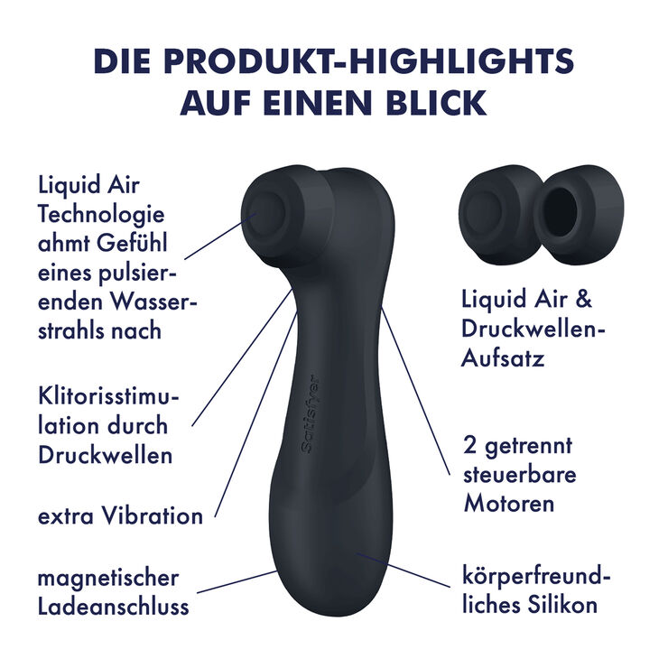 Satisfyer Pro 2 Generation 3 black lufttryksvibrator