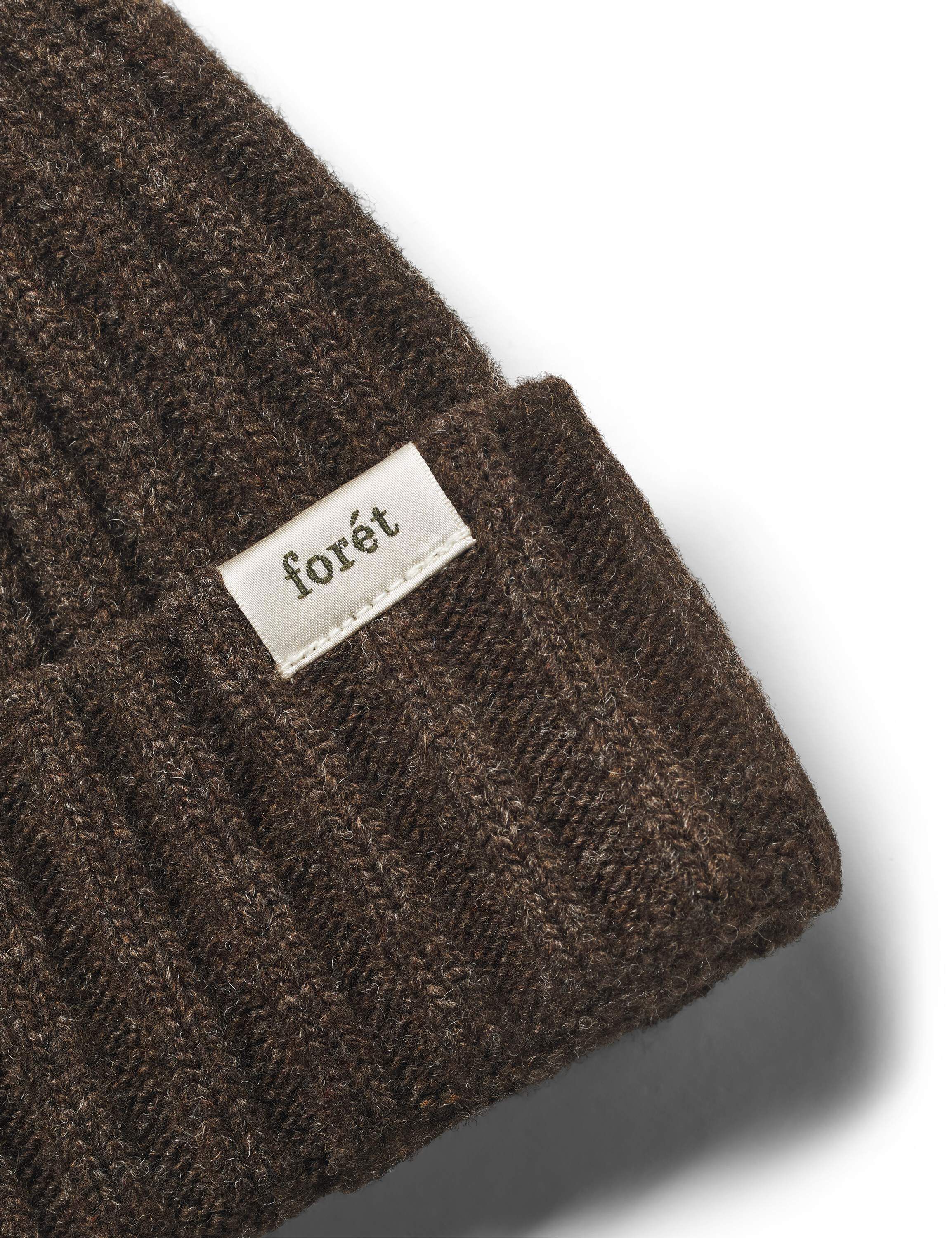 RELAX RIB LAMBSWOOL BEANIE