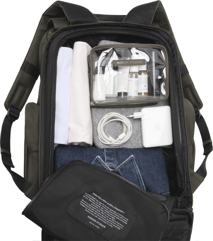 SoFo Backpack Travel Dark Olive