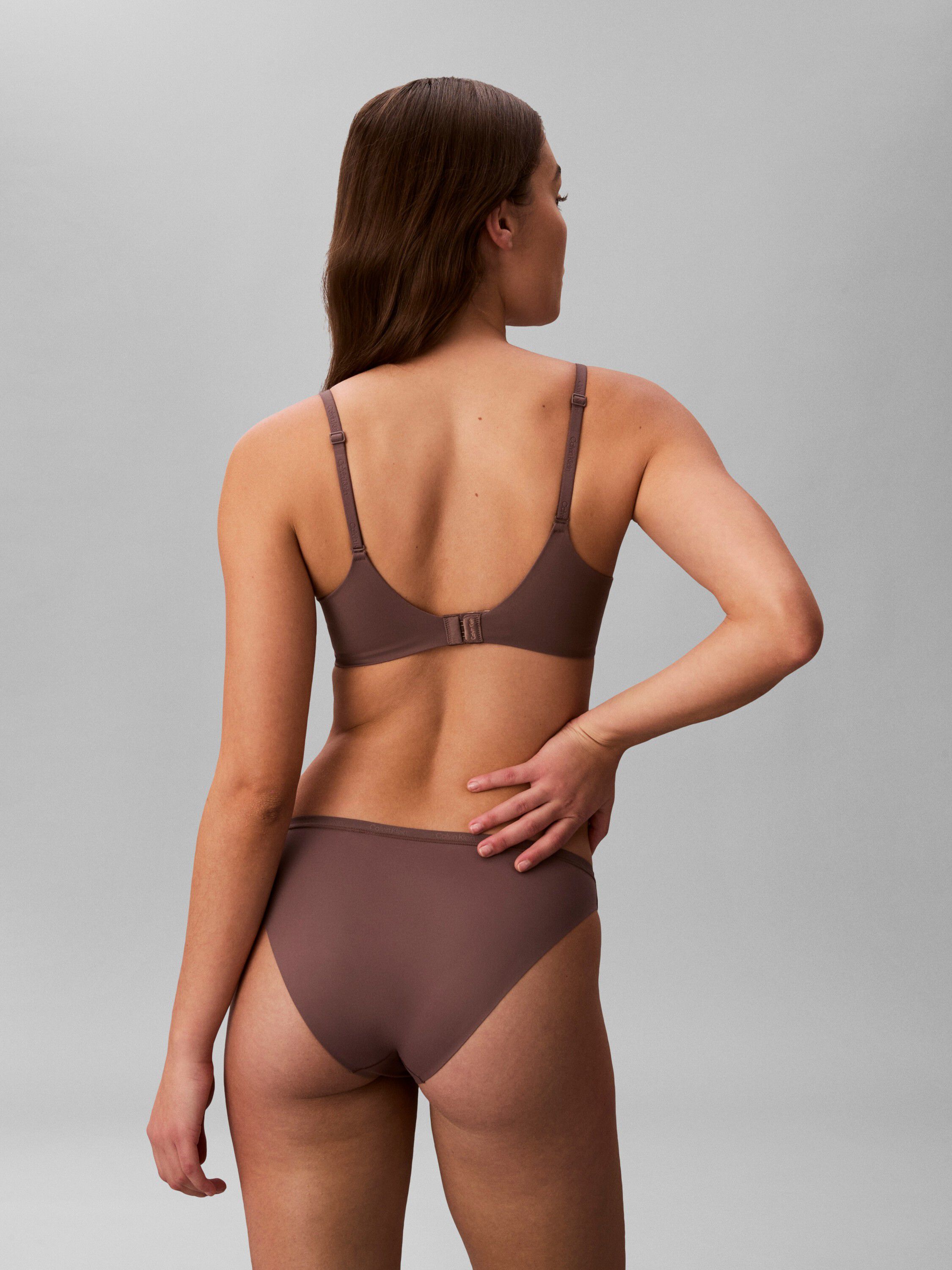 Tonal Logo Straps Lightly Lined Bra