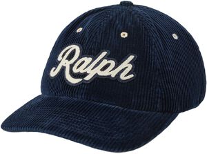 The Ralph Logo Corduroy Ball Cap