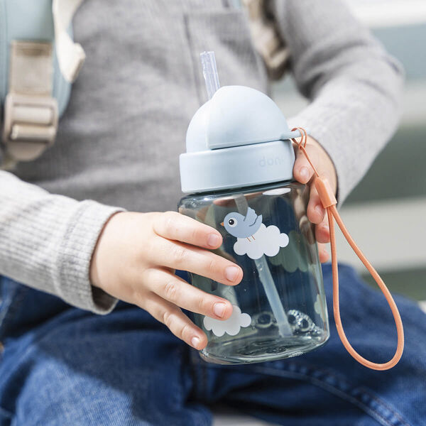 Snack & madkasse m/drikkedunk Playground Blå