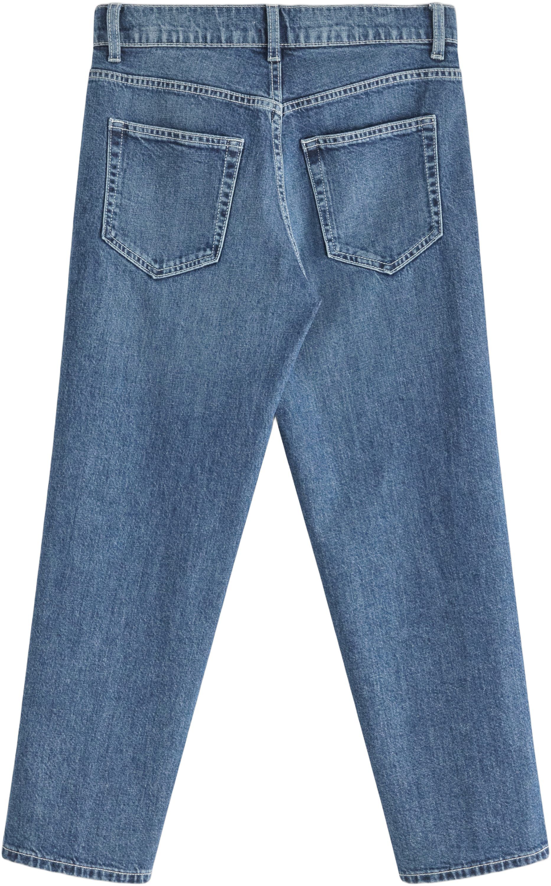 Jeans i bomullsdenim med stretch, n