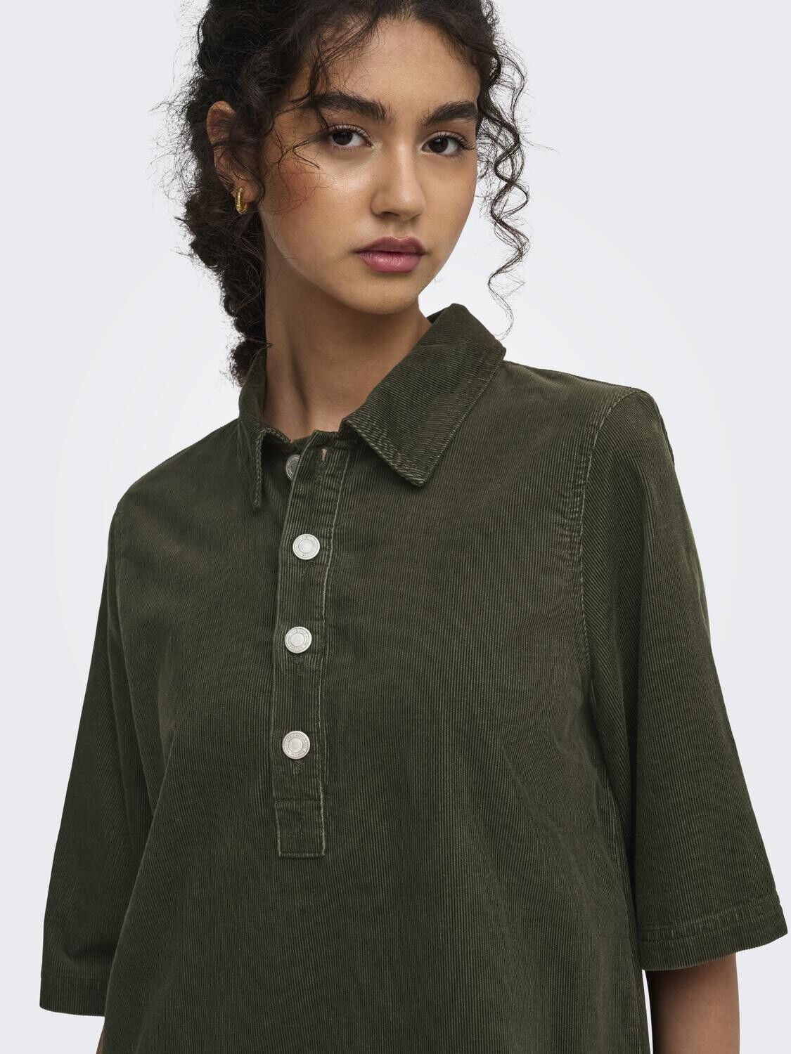 Onlgry-Nessa S/S Cord Dress Pnt