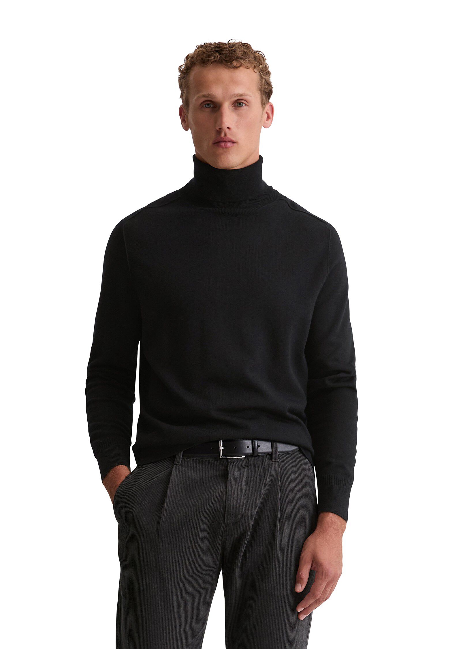 Turtleneck in pure merino