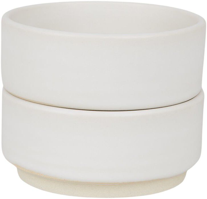 Otto Ceramic Bowls Set of Two | Natural | Medium