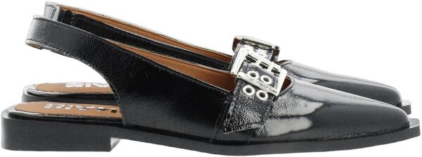 BIAVICTORIA Single Buckle Slingback Leather