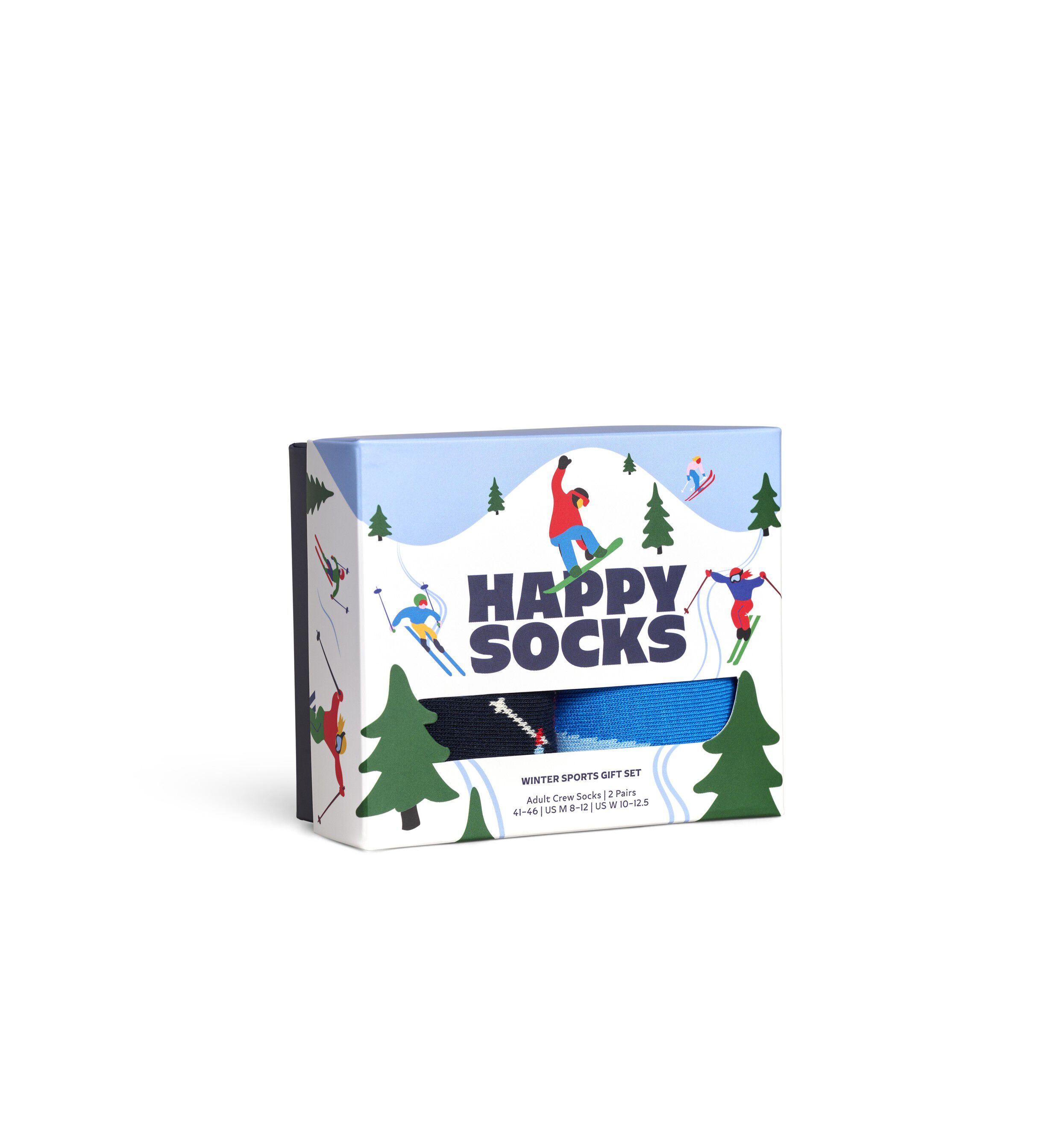 2-Pack Winter Sports Socks Gift Set