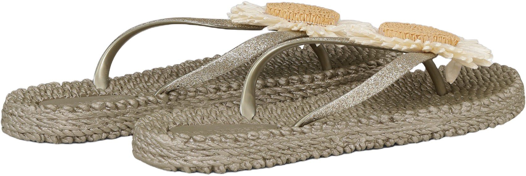 Flip Flops with Flower