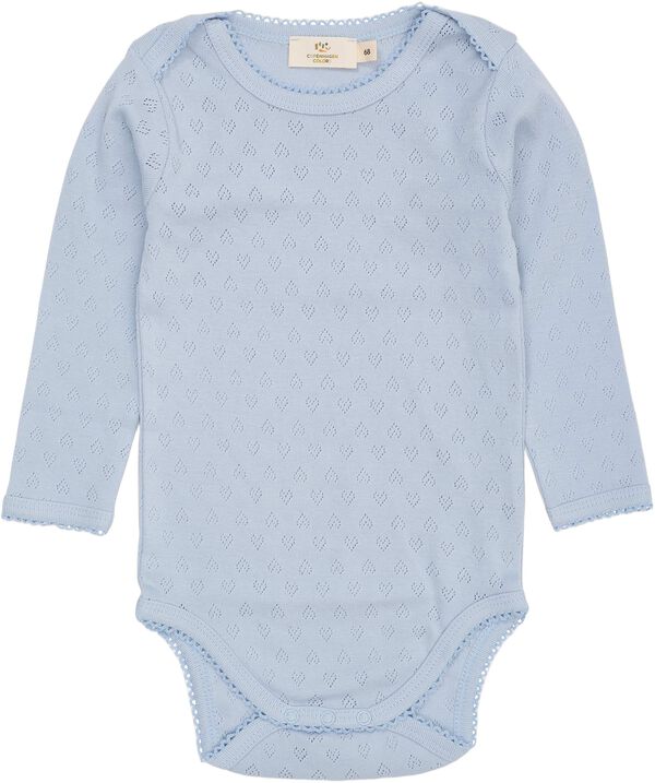 POINTELLE HEART LAPNECK BODY LS