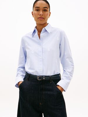 OXFORD AOP RELAXED SHIRT
