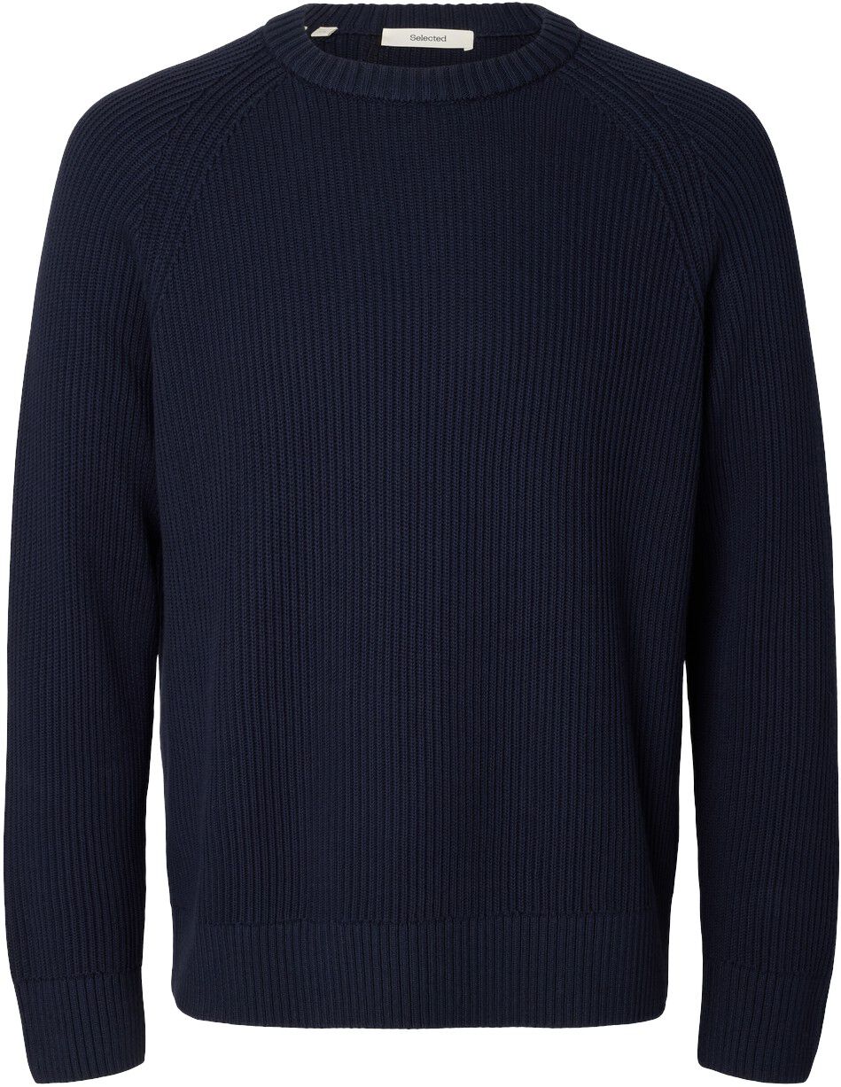 Slmbraun Knit Rlx Rib Crew Neck Noos