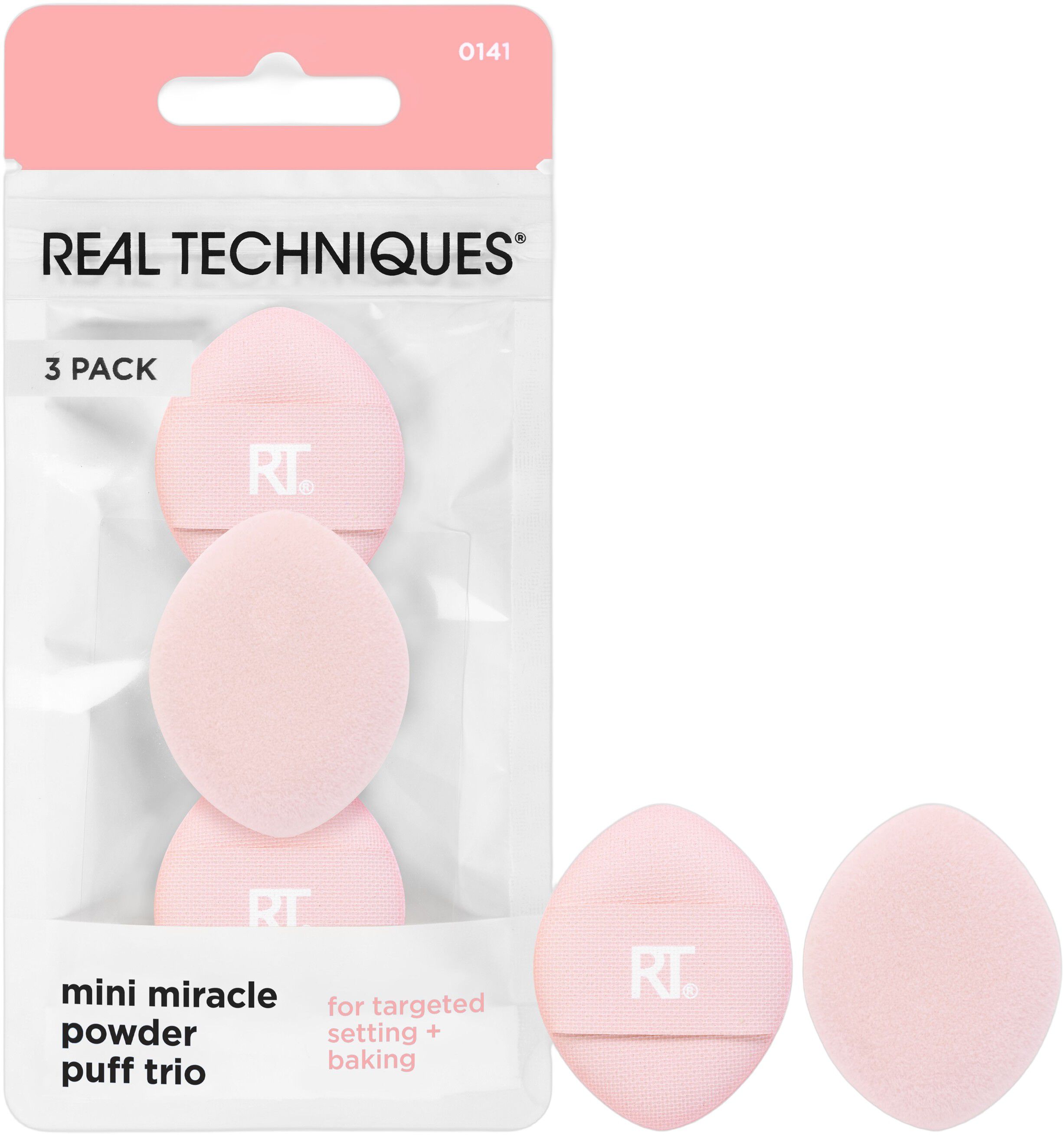 Real Techniques Mini Miracle Powder Puff Trio