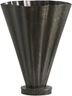 COLL vase, antique finish - brown