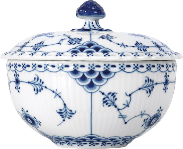 MUSSELMALET HELBLONDE SKÅL MED LÅG 35 CL