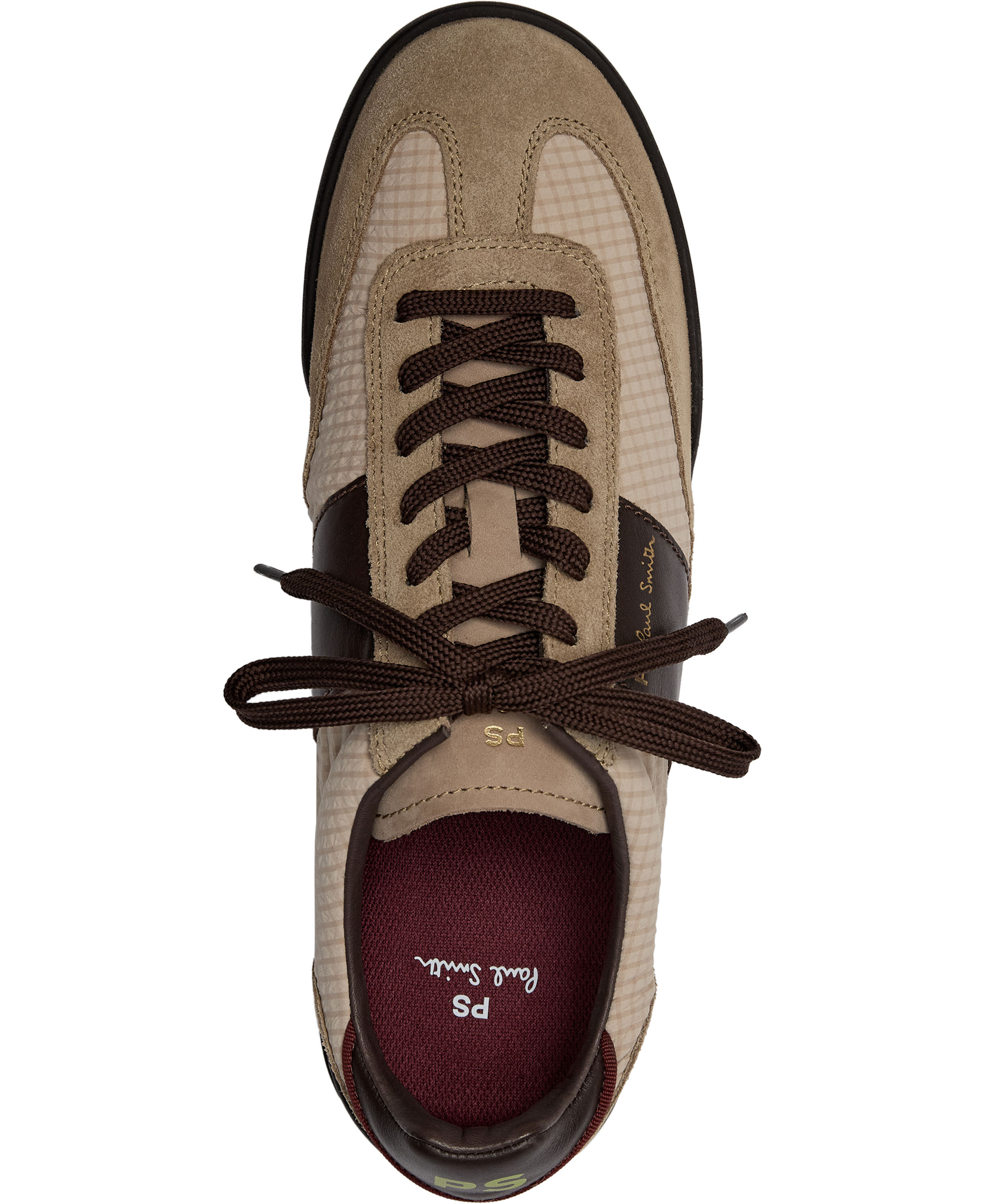 MENS SHOE DOVER BEIGE NYLON MIX