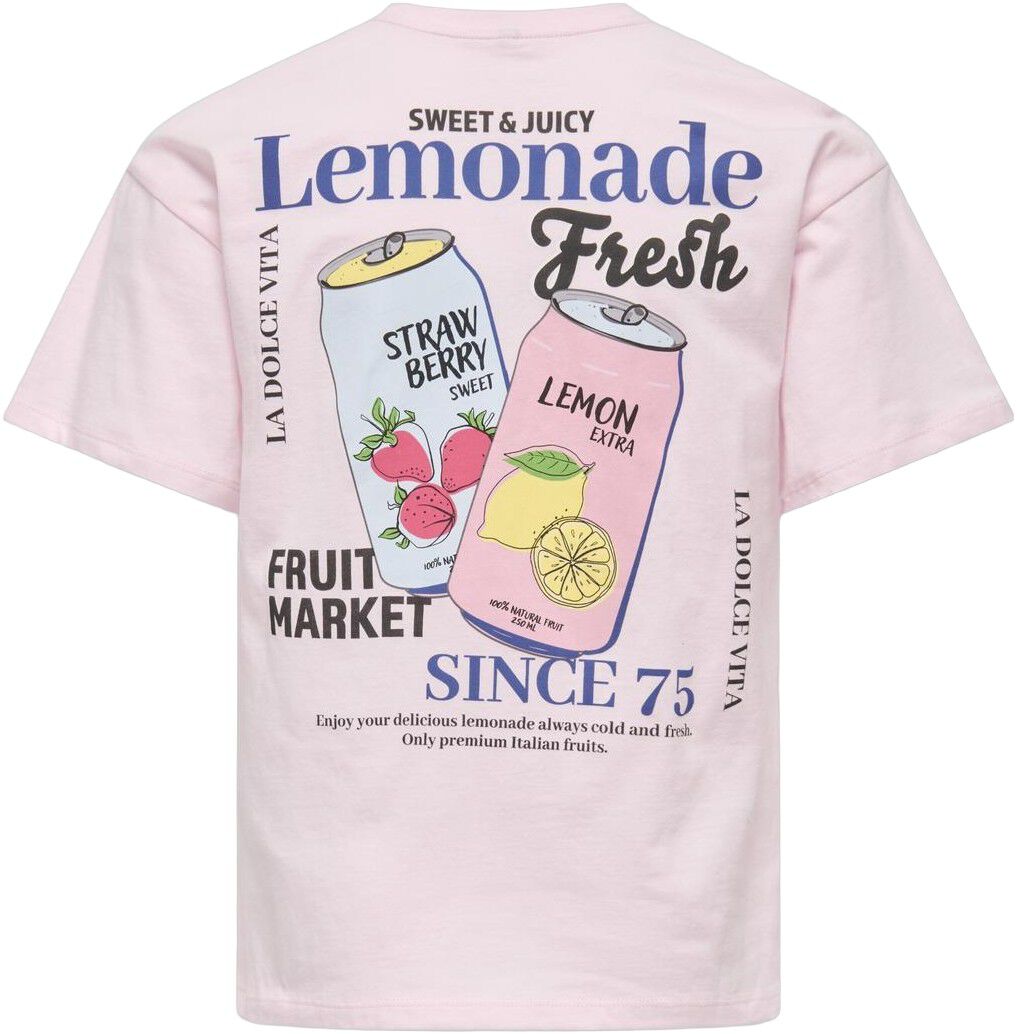 Kogcana Life Ss Rlx Printed Top Jrs