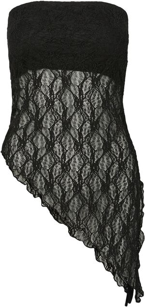 PCMELODY LACE BANDEAU TOP JRS D2D