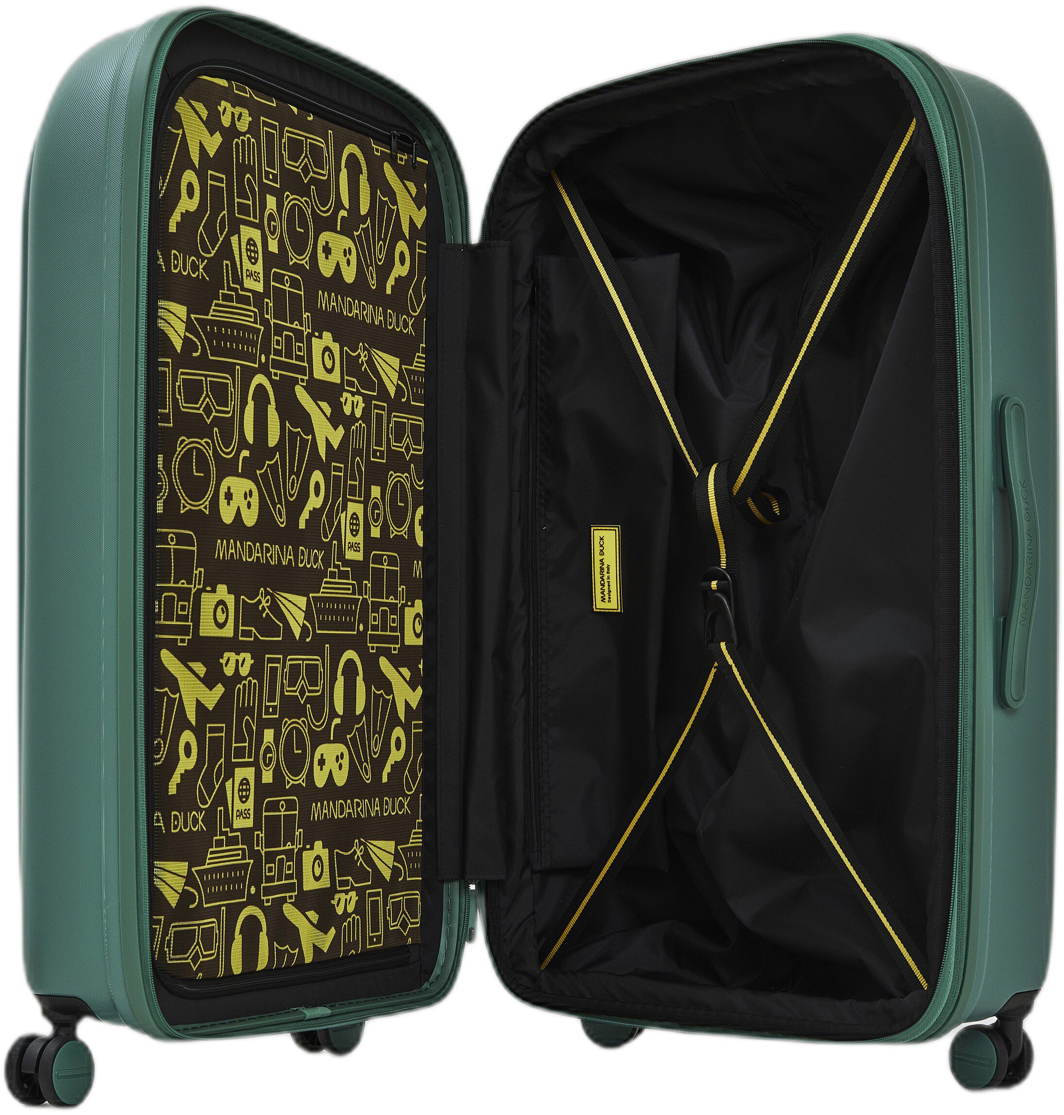 LOGODUCK + TROLLEY LARGE EXP / FOLIAGE GREEN