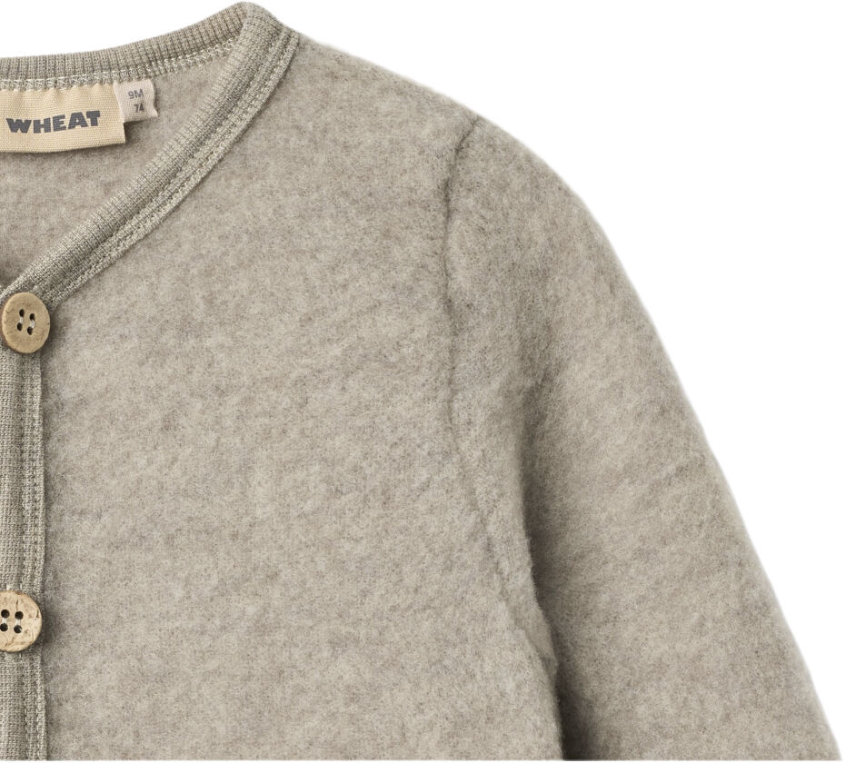 Uld Fleece Cardigan Kari