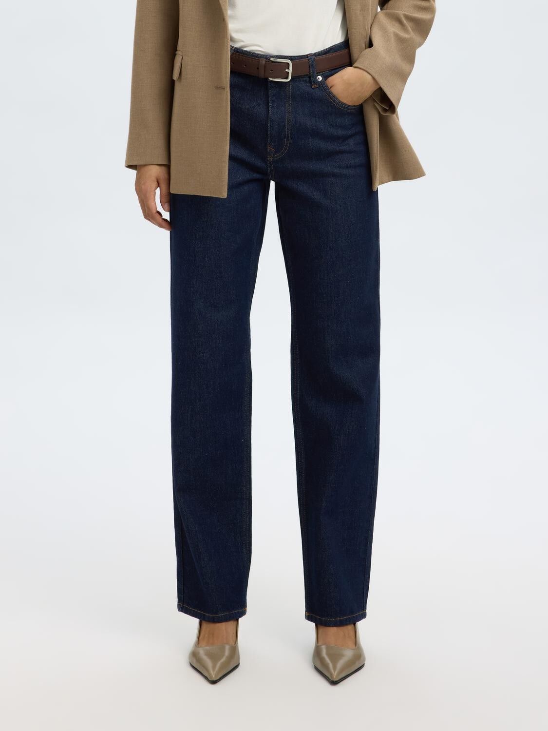 Slwstraight Bea-Kori Mw Jeans Noos