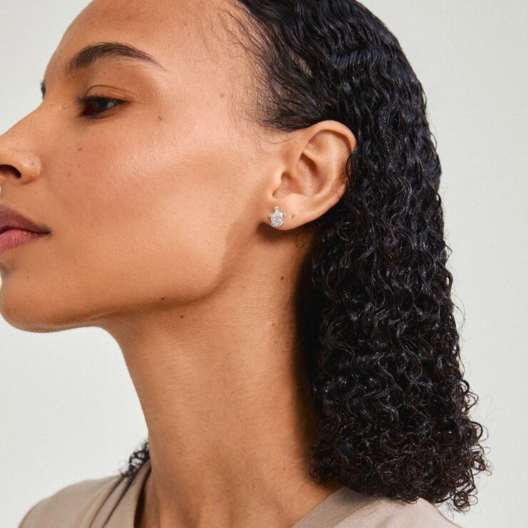 ARCHER earrings silver-plated