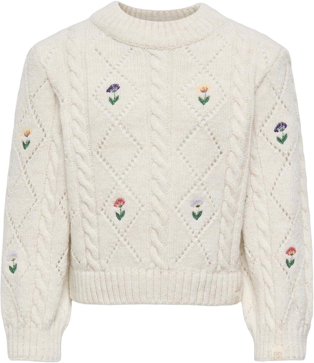 Kmgflower L/S O-Neck Knt